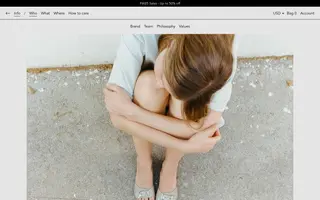 About Arianne homepage website preview