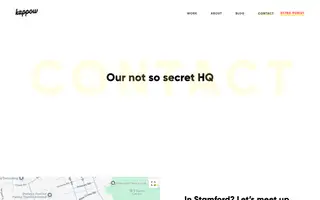 Kappow homepage website preview