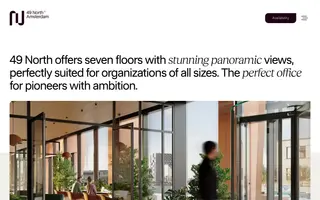 49 North homepage website preview