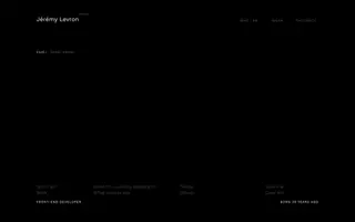 19h47 homepage website preview