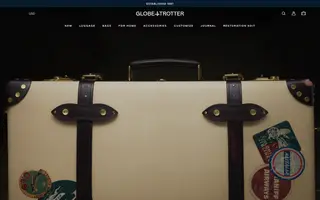 Globe-Trotter homepage website preview