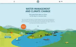 Jinsha-adapt homepage website preview