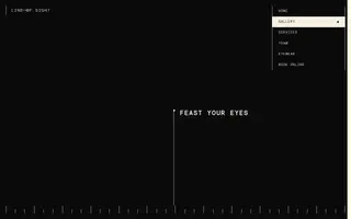 Line of Sight homepage website preview