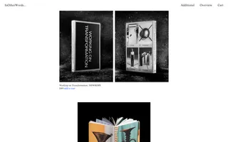 InOtherWords homepage website preview