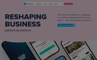 Freshheads homepage website preview