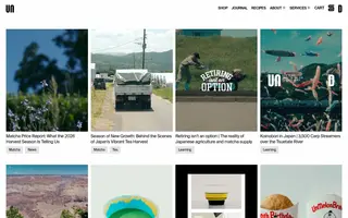 UnD homepage website preview