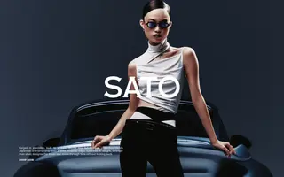 Sato homepage website preview