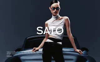 Sato homepage website preview