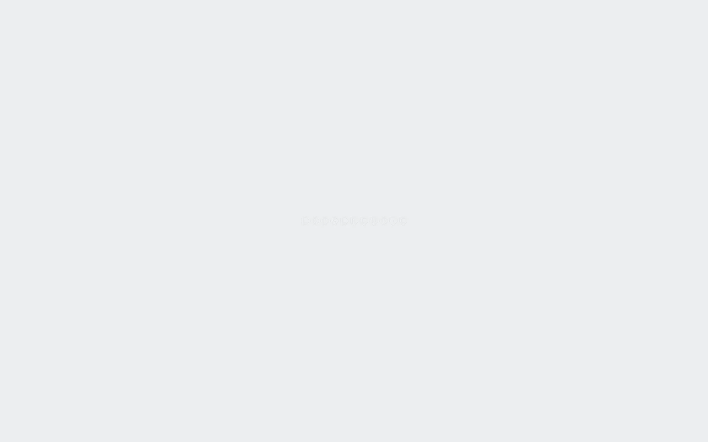 The Projects page features a minimalist white layout with a grid of design portfolio items. Each project entry includes a large rectangular image, a bold title, a brief tagline, and category tags such as Brand Identity or Packaging. A horizontal filter menu at the top allows users to sort projects by type.