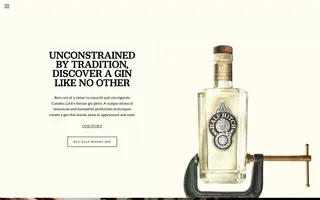 Half Hitch homepage website preview