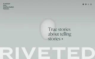 Riveted homepage website preview