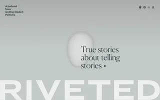 Riveted homepage website preview