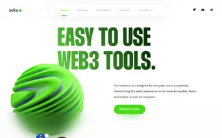 Suku homepage website preview