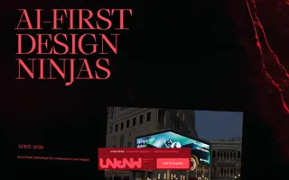 UNKNW homepage website preview