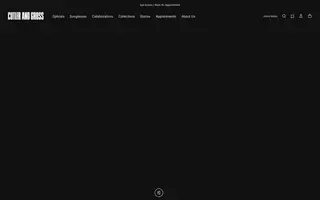 Cutler and Gross homepage website preview