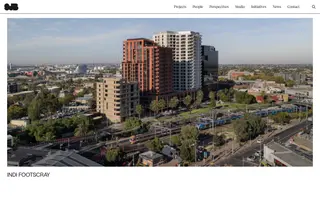 SJB homepage website preview