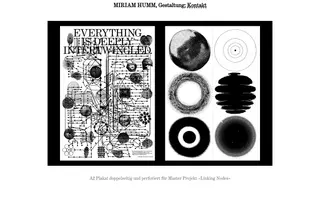 Miriam Humm homepage website preview