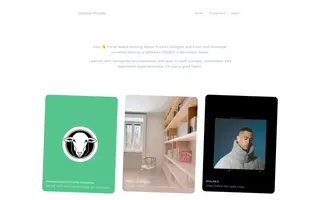 Giuliano Mozzillo homepage website preview