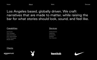 Where It's Greater homepage website preview