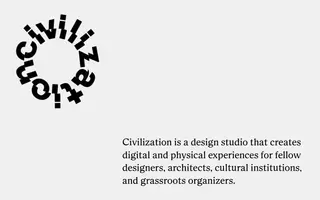Civilization homepage website preview