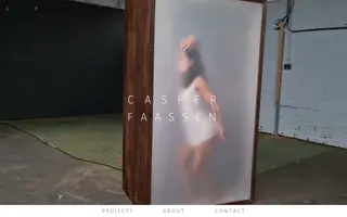 Casper Faassen homepage website preview