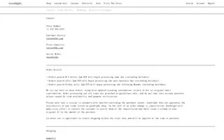 Goodfight homepage website preview