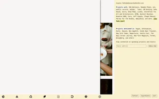 Essential Herbs homepage website preview