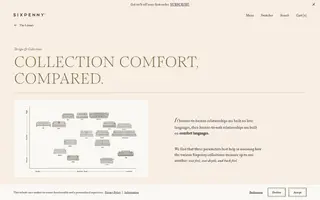 Sixpenny homepage website preview