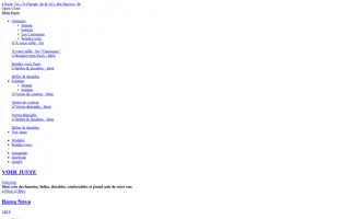 Meti homepage website preview
