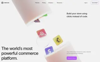 Krepling homepage website preview
