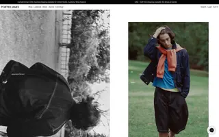 Porter James homepage website preview