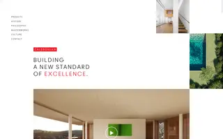 Caledonian homepage website preview