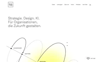 think moto homepage website preview