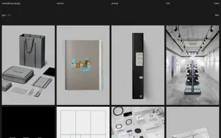 Makkaihang Design homepage website preview
