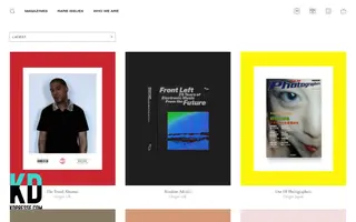 KDPresse homepage website preview