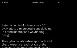 byHaus homepage website preview