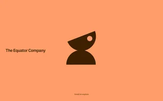 The Equator Company homepage website preview