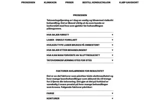 Ombestem homepage website preview