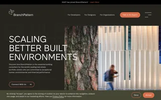 BranchPattern homepage website preview