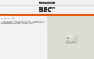 BEC1972 homepage website preview