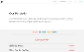 Collaborative Fund homepage website preview