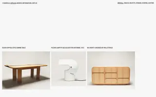 Same Old homepage website preview