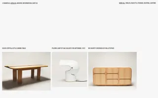 Same Old homepage website preview
