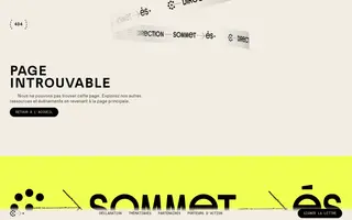 Sommet ES homepage website preview