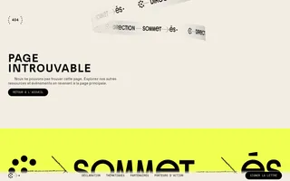Sommet ES homepage website preview