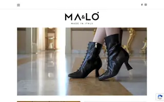Maelo homepage website preview