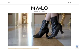 Maelo homepage website preview