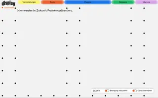 display homepage website preview