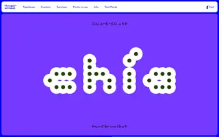 Hungarumlaut homepage website preview