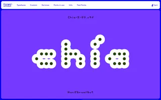 Hungarumlaut homepage website preview